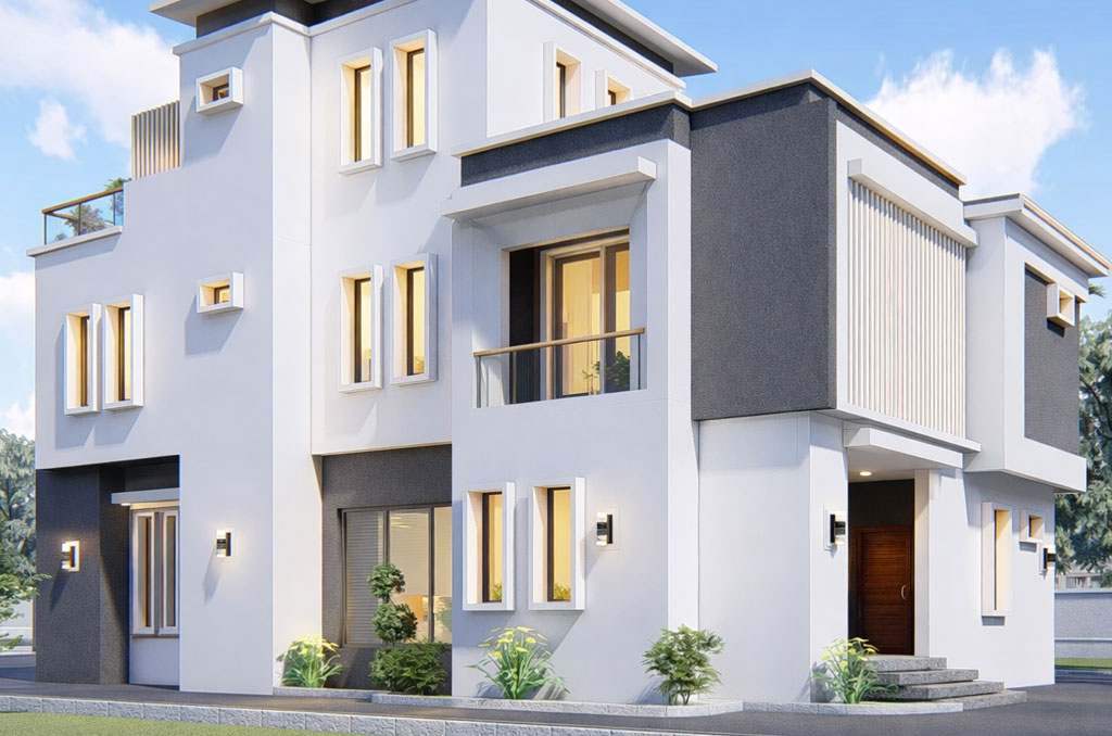 Luxury 4-Bedroom Duplex with Pent Floor