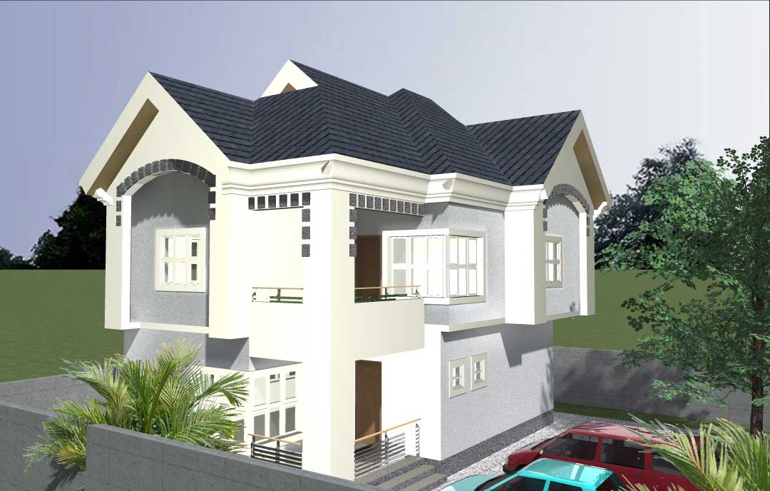 4 Bedroom Mini Duplex | Building Plan Nigeria
